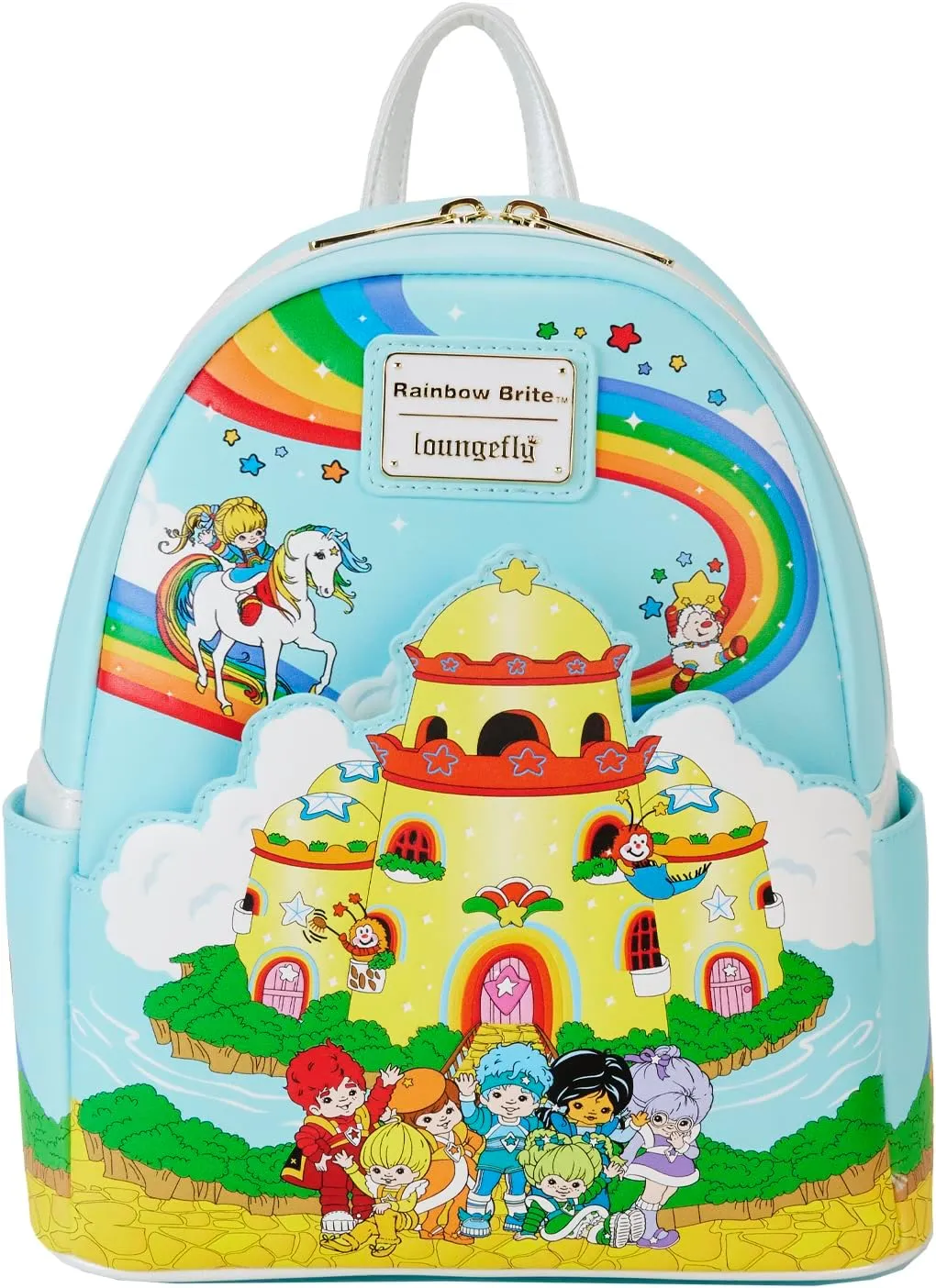 Rainbow Brite Castle Group Mini Backpack