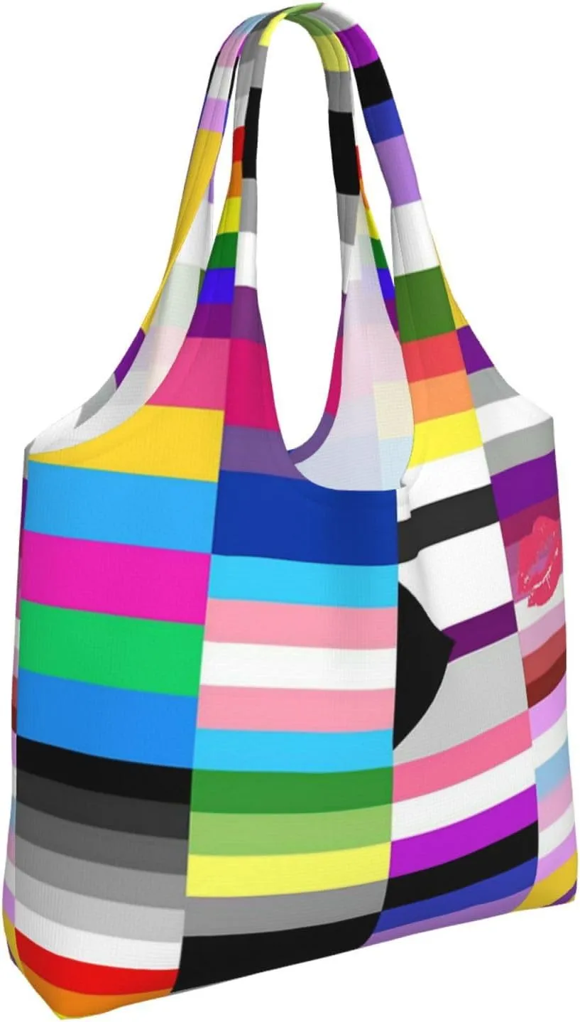 Realistic Tiger Skin Print Canvas Tote Bags Reusable Shopping Bag Handbag for Shopper Beach Gifts