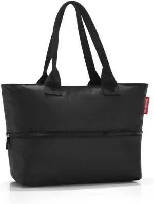 reisenthel shopper e1 - Large capacity and expandable bag made of water repellent and recycled polyester fabric