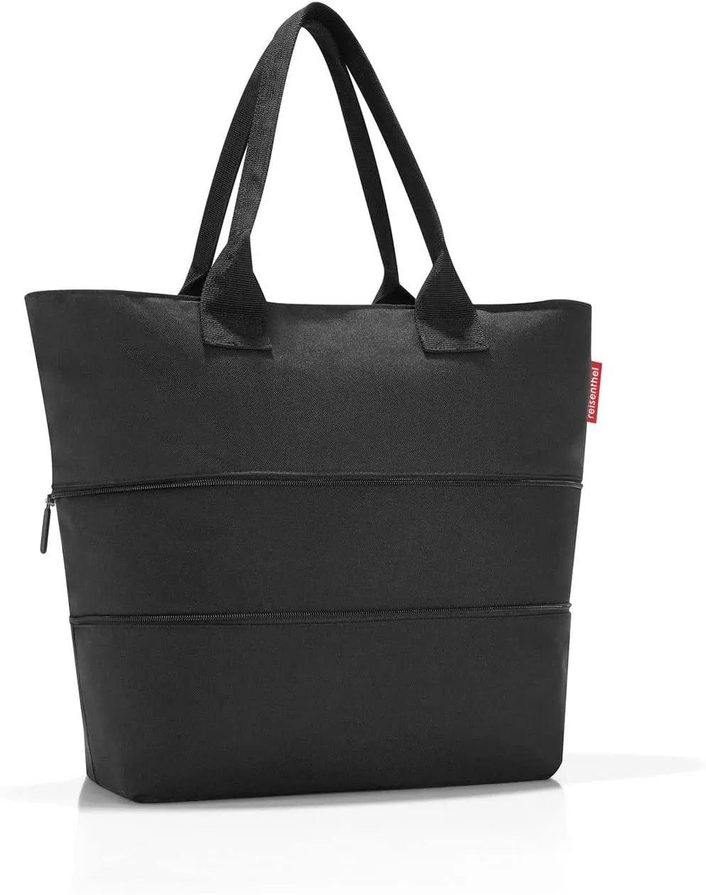 reisenthel shopper e1 - Large capacity and expandable bag made of water repellent and recycled polyester fabric