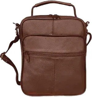 Roma Leathers Travel Organizer Top Handle Removeable Strap Crossbody