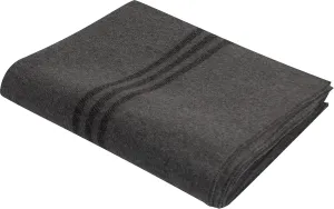 Rothco German Army Bundeswehr Type Blanket, Grey with Black Stripes