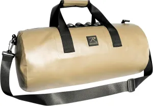 Rothco Waveguard Waterproof Duffle Bag – Dry Storage Duffel Hiking Boating Kayaking Canoeing Travel Beach Sack - Desert Sand