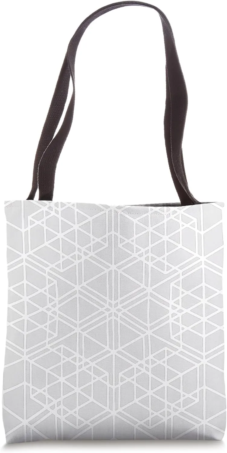 Sacred Geometry Hexagon Matrix Geometric Tote Bag