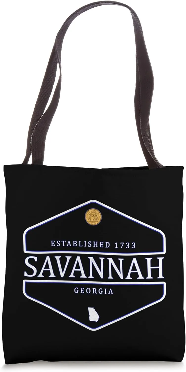Savannah Georgia - Savannah GA Tote Bag