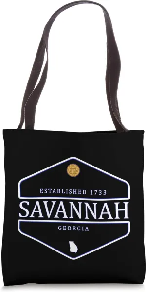 Savannah Georgia - Savannah GA Tote Bag