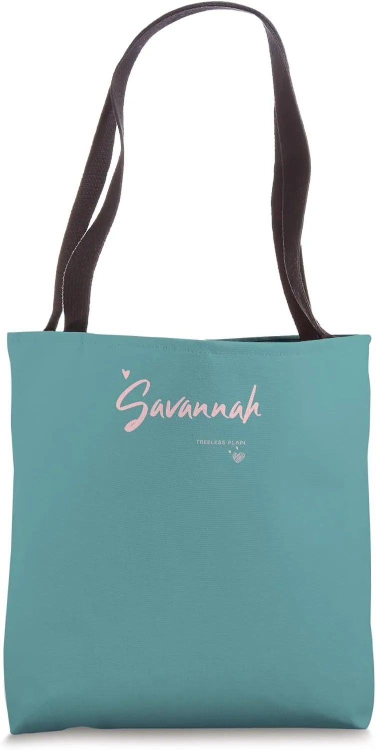 Savannah meaning "Treeless Plain" Tote Bag