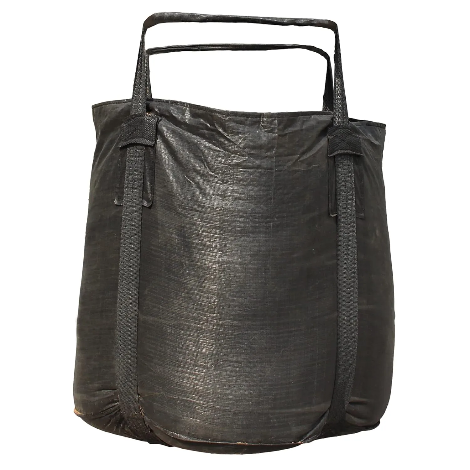 Secbolt FIBC Bulk Bag, Anti-UV 3 Years, 1.5 Ton SWL @ 5:1 Safety Factor, 43" Dia. x 43" H Tubular, Duffle Top, Flat Bottom, Woven Polypropylene PP
