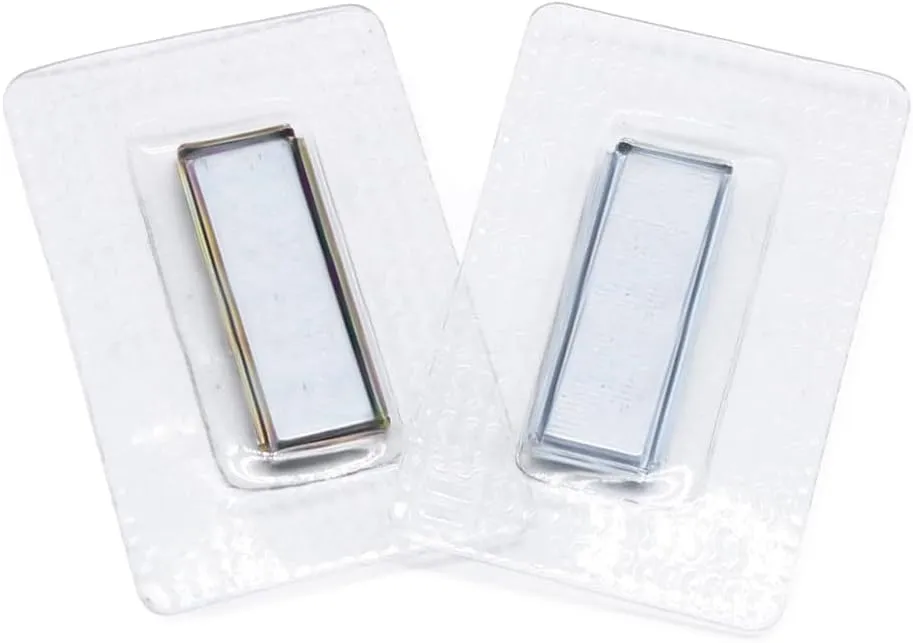 SEMINI Hidden Sew Magnetic Snap Invisible Hidden Sew in PVC Hidden Purse Closure for Fastener Handbag Cloth Clasp DIY Craft Sewing Tools