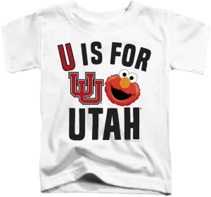 Sesame Street Collegiate Official Alphabet Unisex Toddler T Shirt Collection