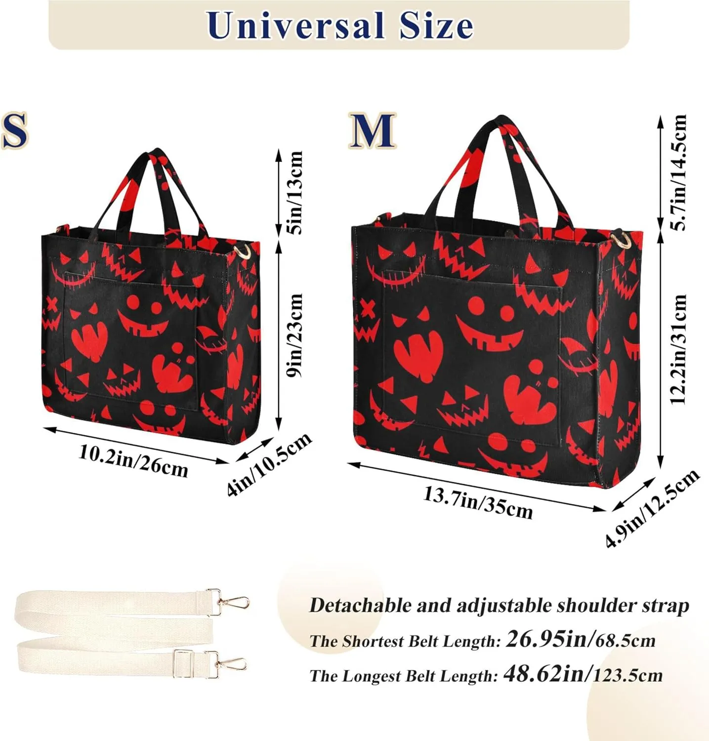 Shepherd Dog Cute Shoulder Tote Women Beach Travel Tote Aesthetic Purses Tote Bag with Pockets