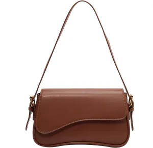 Shoulder Bag for women Y2K Crossbody Vegan Leather Purse Straps Retro Clutch Hobo Hadbags with 2 Removable