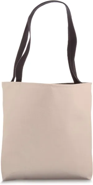 Simple Chic Solid Color Neutral Pastel Light Beige Tan Tote Bag