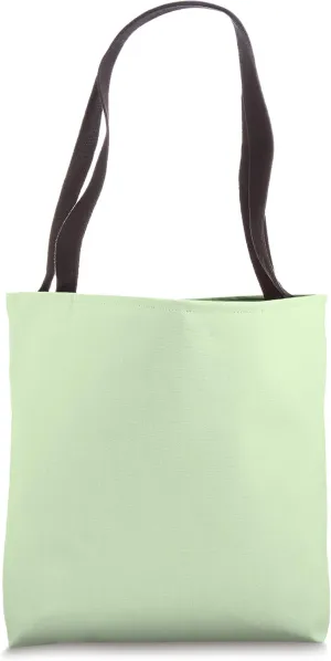 Simple Solid Honeydew Melon Green Color Minimal Colors Tote Bag