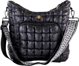 Simply Southern Puff Crossbody Bag With Decorative Strap