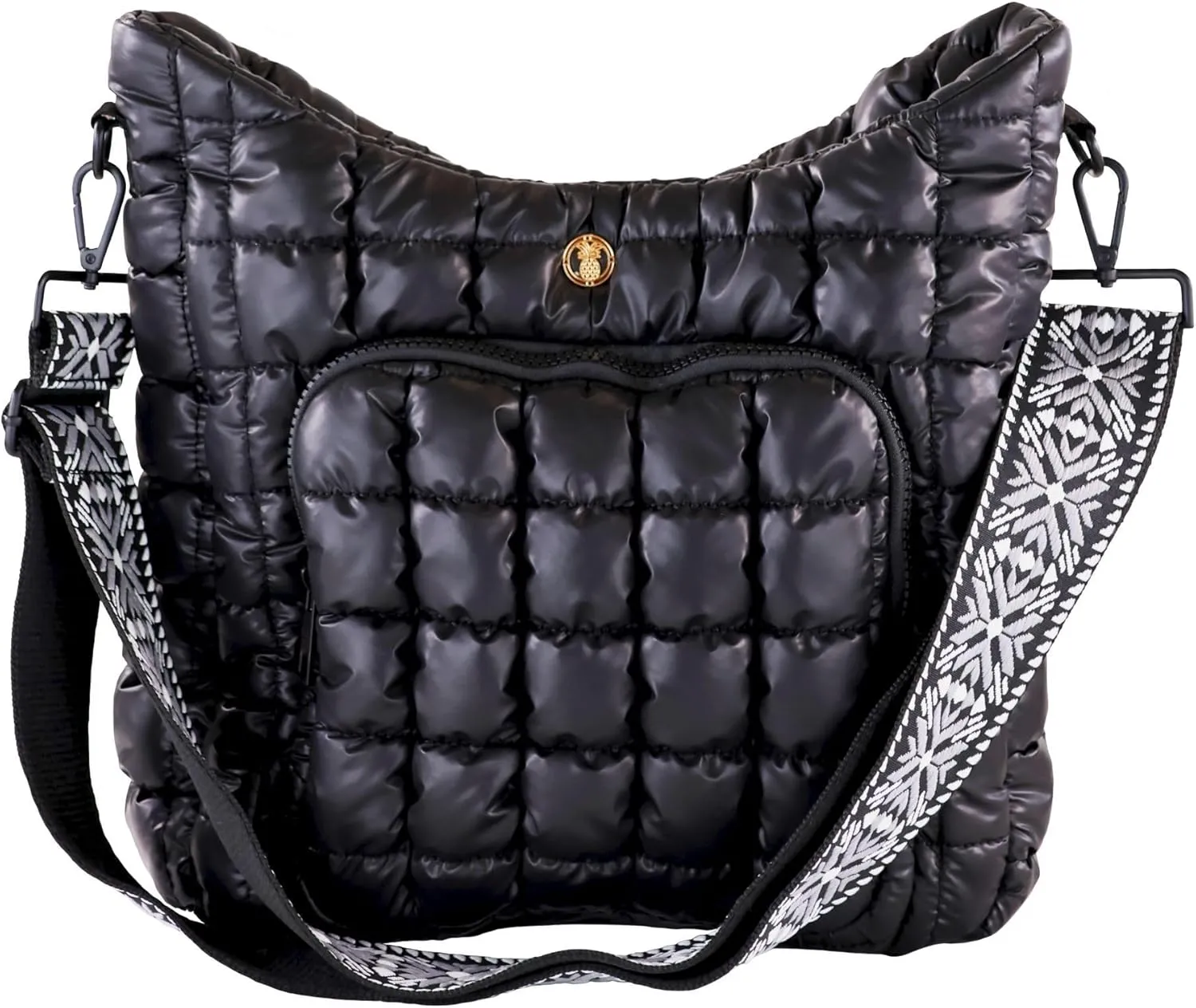 Simply Southern Puff Crossbody Bag With Decorative Strap