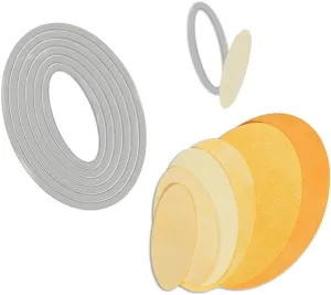 Sizzix Framelits Die Set 7/PK - Ovals