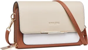 Small Crossbody Bag for Women,Cell Phone Purse Women's Shoulder Handbags Wallet Purse with Credit Card Slots