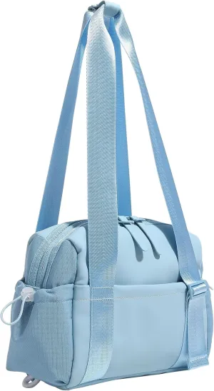 Small Gym Bag for Women Mini Gym Duffle Bag with Wet Compartment,mini duffle Tote Bag small duffle bag for Workout/Sport/Travel (Blue)