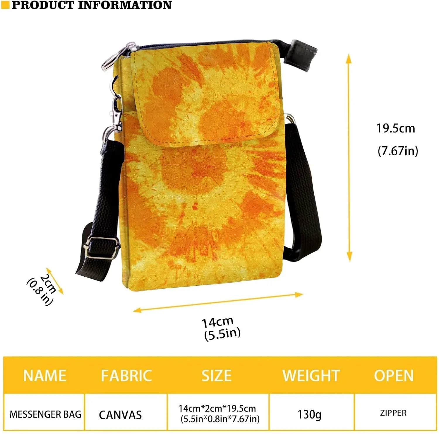 Small Sling Bag Women Crossbody Purse Mini Shoulder Handbag with Adjustable Strap Canvas Cross Body Phone Bags