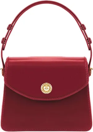 Solyinne Leather Shoulder Bags for Women Crossbody Bags Magnetic Closure Small Purse Handbags with Adjustable Strap