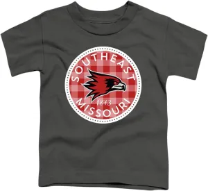 Southeast Missouri State University Official Plaid Badge Unisex Toddler T Shirt