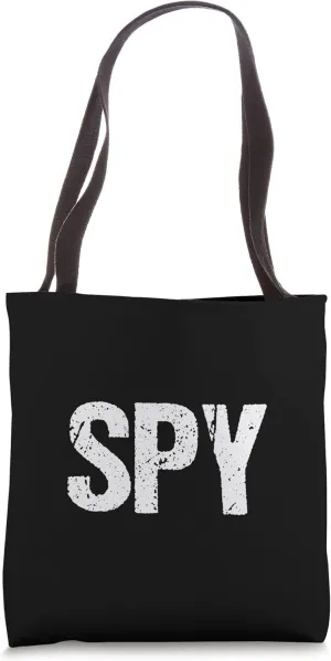 Spy Simple Title Tote Bag