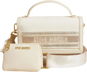 Steve Madden BHama Satchel Bag (Cream)