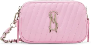 Steve Madden Daisy-h Diagonal Quilted Double Zip Crossbody