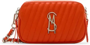 Steve Madden Daisy-h Diagonal Quilted Double Zip Crossbody