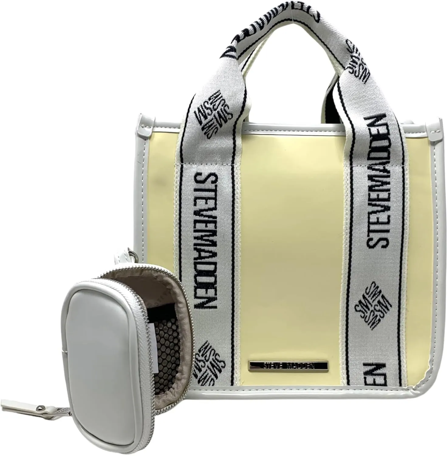 Steve Madden Faux Patent Leather Bwebber Bag