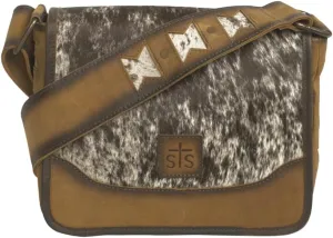 STS Ranchwear Womens Roswell Della Tan Cowhide Crossbody Bag