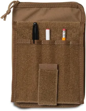 Tactical Notebook Covers | Commander's TAM Field Book Cover | Trifold Design with Removable Map Case & Vinyl Page Protector Booklet | Fits Army Green Book NSN 7530-00-222-3521