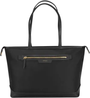 Targus 15" Newport East-West Laptop Tote Bag, Black - Perfect for Business and Travel, Protective Laptop Compartment (TST599GL)