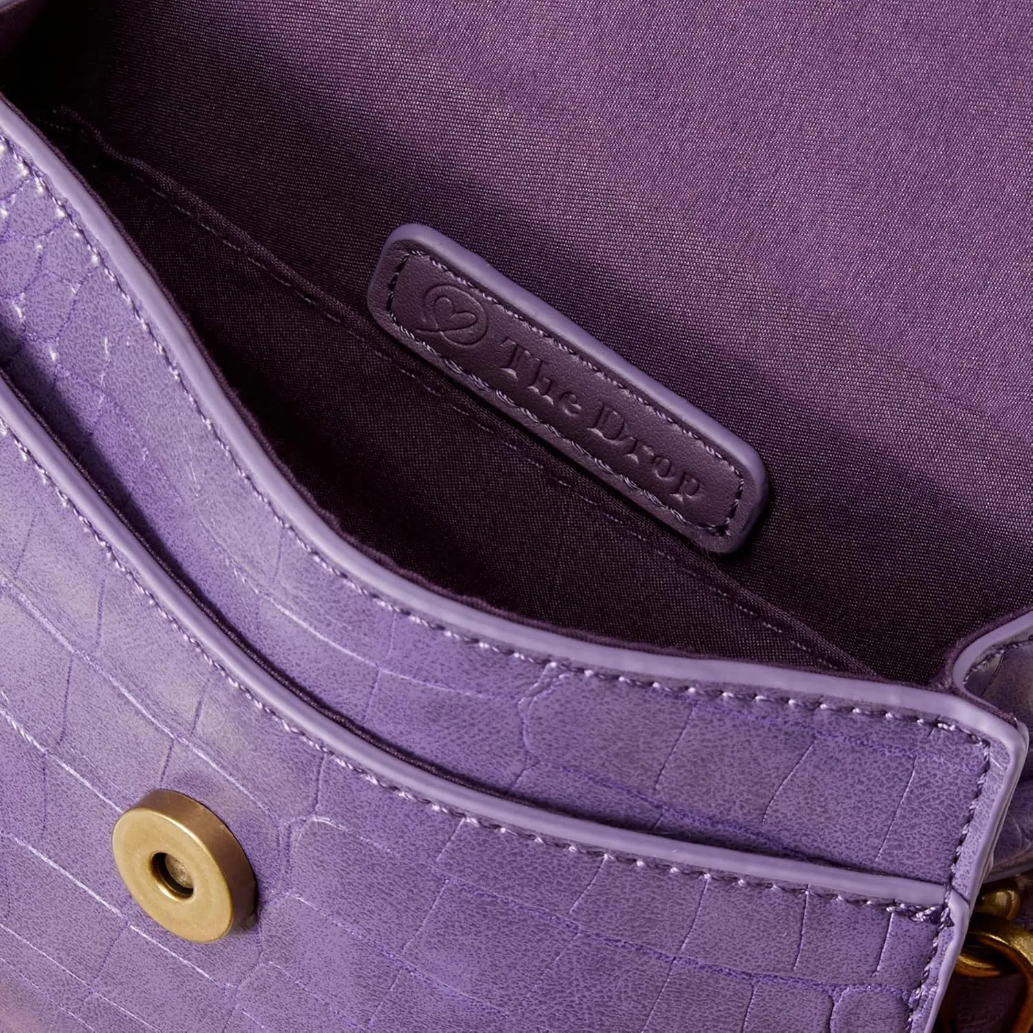 The Drop Diana Top Handle Crossbody Bag