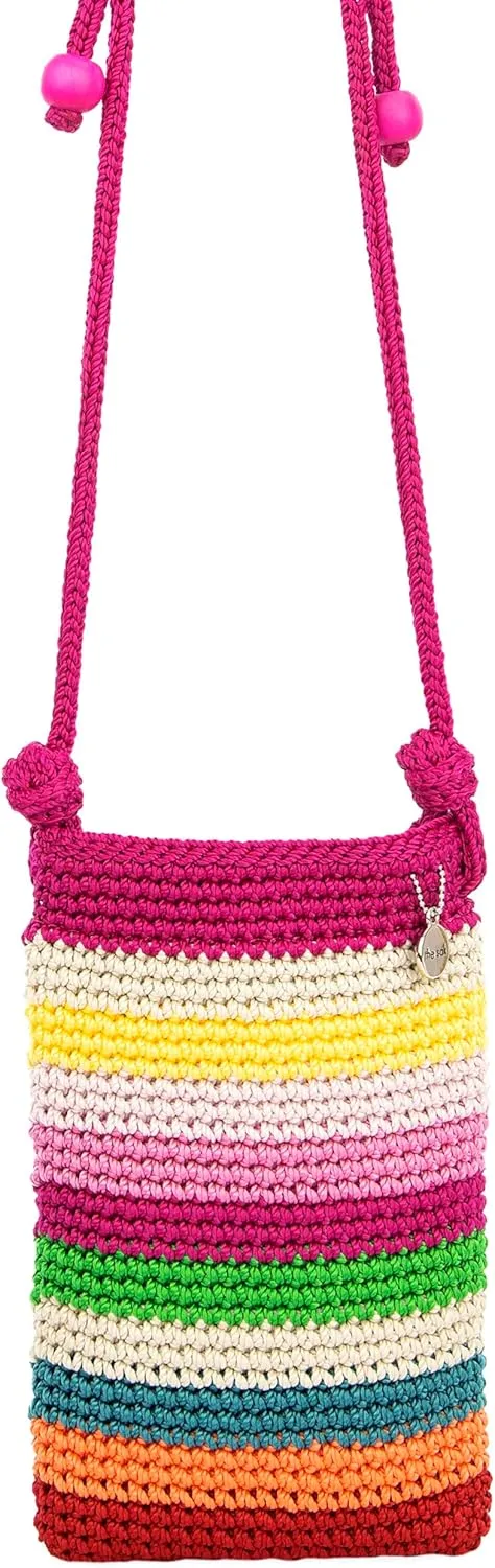 The Sak Josie Mini Crossbody in Crochet with Adjustable Strap