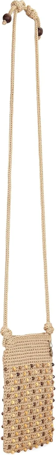 The Sak Josie Mini Crossbody in Crochet with Adjustable Strap