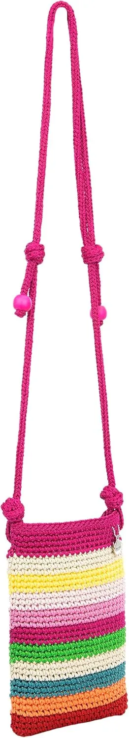 The Sak Josie Mini Crossbody in Crochet with Adjustable Strap