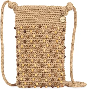 The Sak Josie Mini Crossbody in Crochet with Adjustable Strap