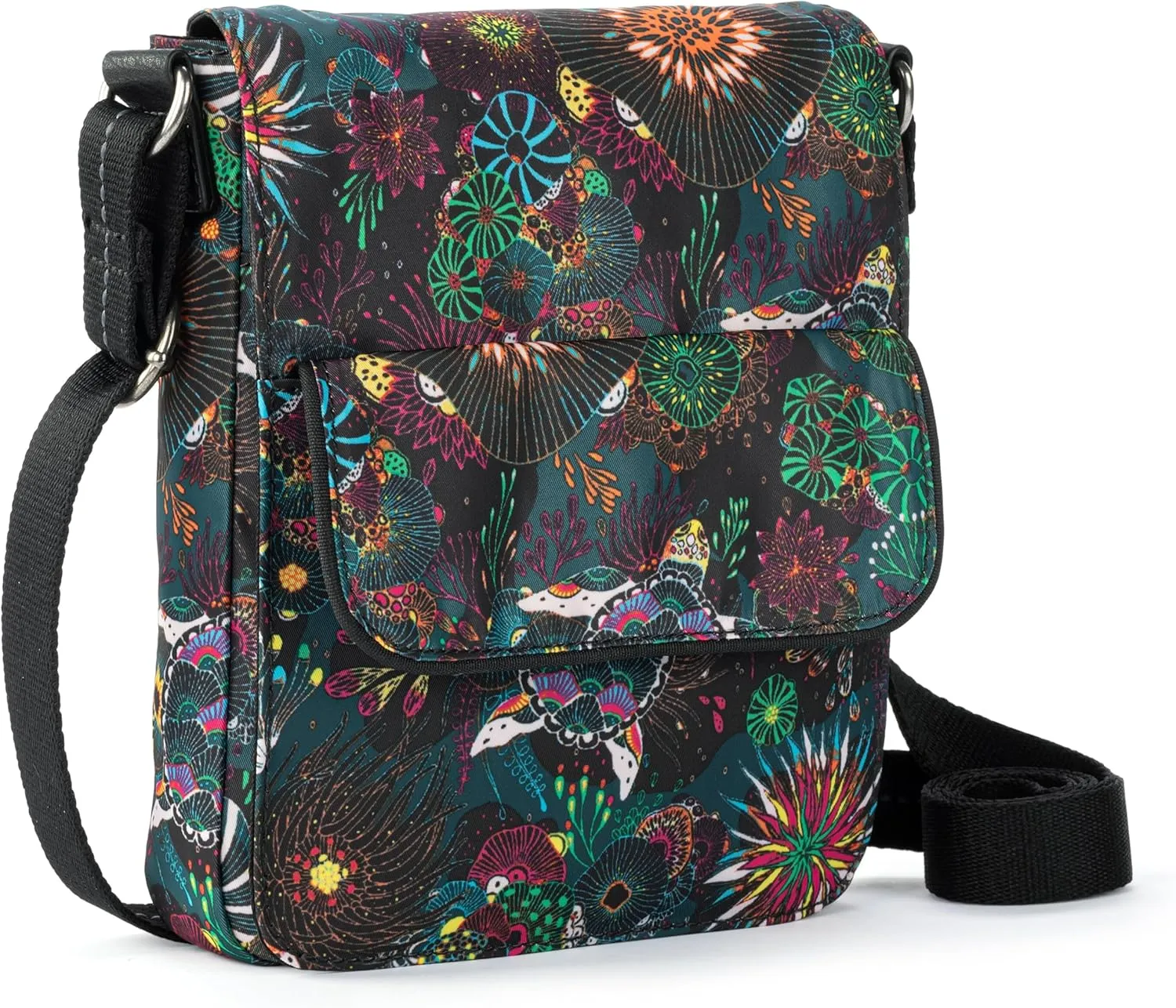 The Sak On the Go Small Flap Messenger