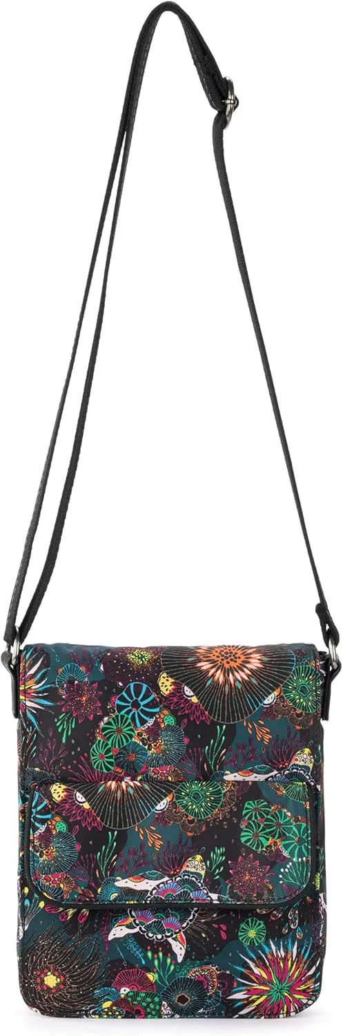 The Sak On the Go Small Flap Messenger
