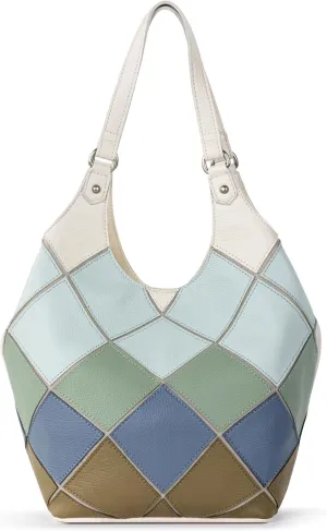 The Sak Roma Shopper Shoulder Bag - Sakroots Large Purse & Tote Bag with Double Straps & Zipper Pockets for Everyday & Travel