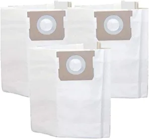 Think Crucial Replacement Bags, Fits Vacmaster 5-6 Gallon Wet & Dry Vacs, Compatible with Part # VDBS (3 pack)