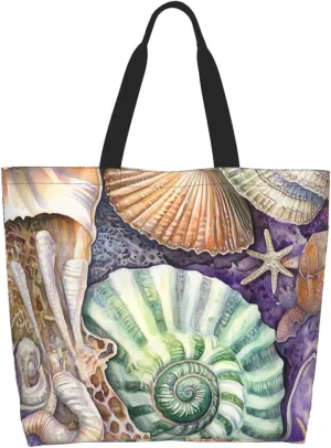 tigar tie dye print Reusable Shoulder Bags Large Casual Tote Bag Shopping Grocery grocery bag