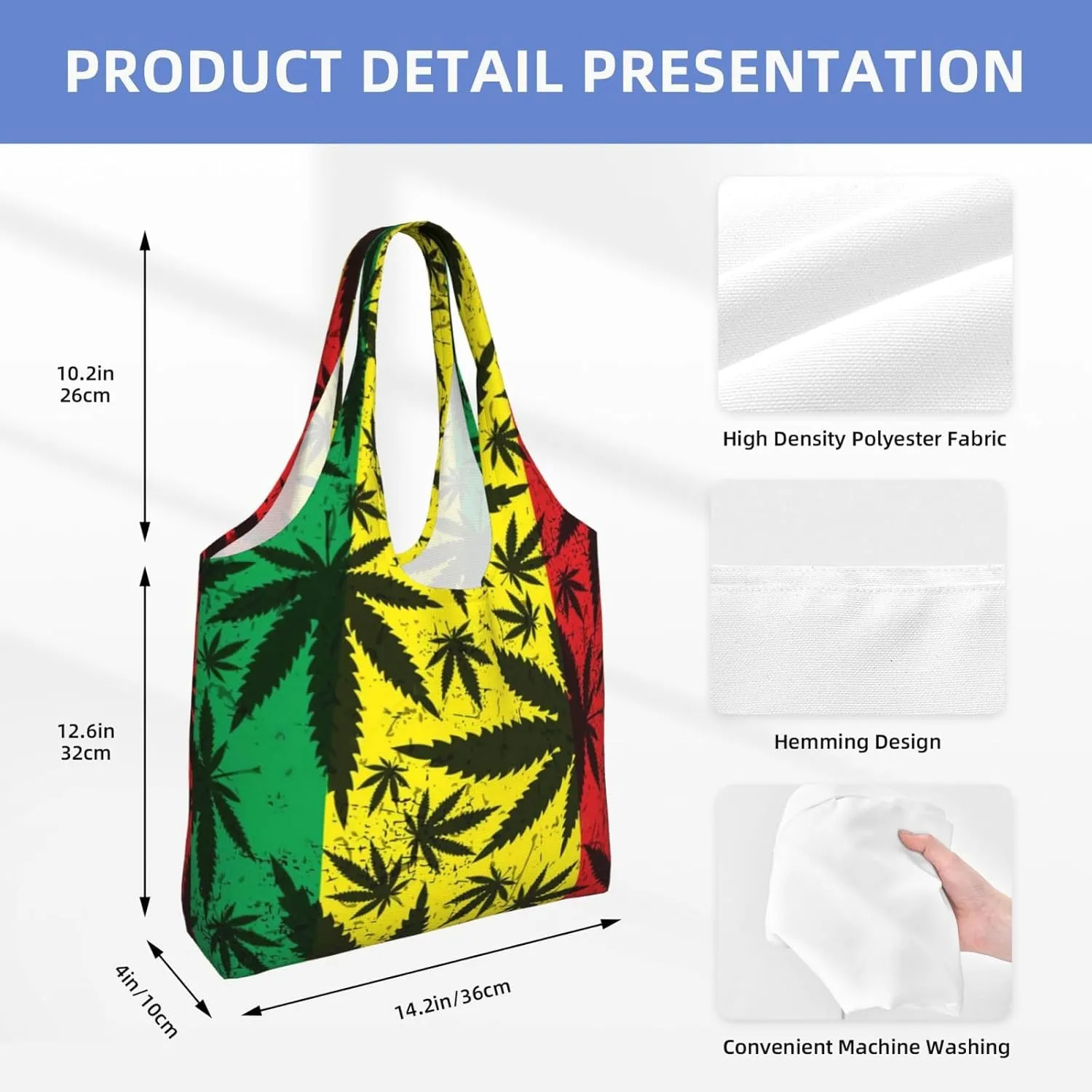 Tiger Stripes Canvas Tote Bags Reusable Shopping Bag Handbag for Shopper Beach Gifts