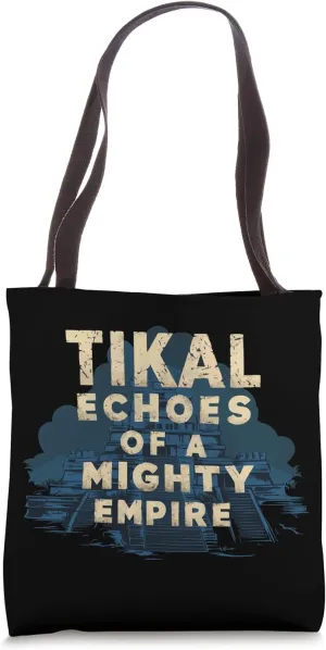 Tikal Ancient Maya Civilization Mayan Pyramid Guatemala Tote Bag