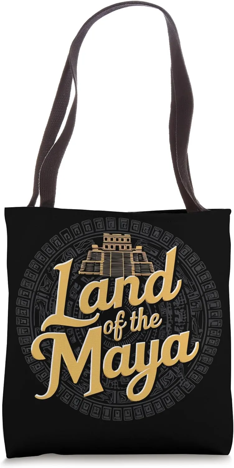 Tikal Ancient Maya Civilization Mayan Pyramid Guatemala Tote Bag