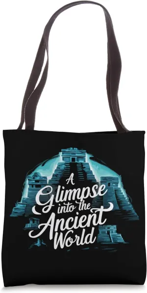 Tikal Ancient Maya Civilization Mayan Pyramid Guatemala Tote Bag