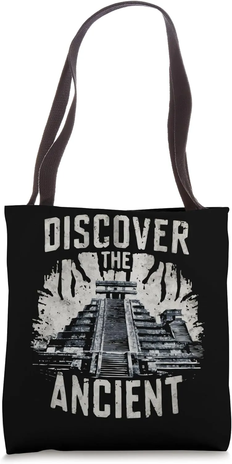 Tikal Ancient Maya Civilization Mayan Pyramid Guatemala Tote Bag