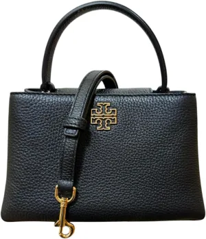 Tory Burch Britten Mini Satchel (Black)
